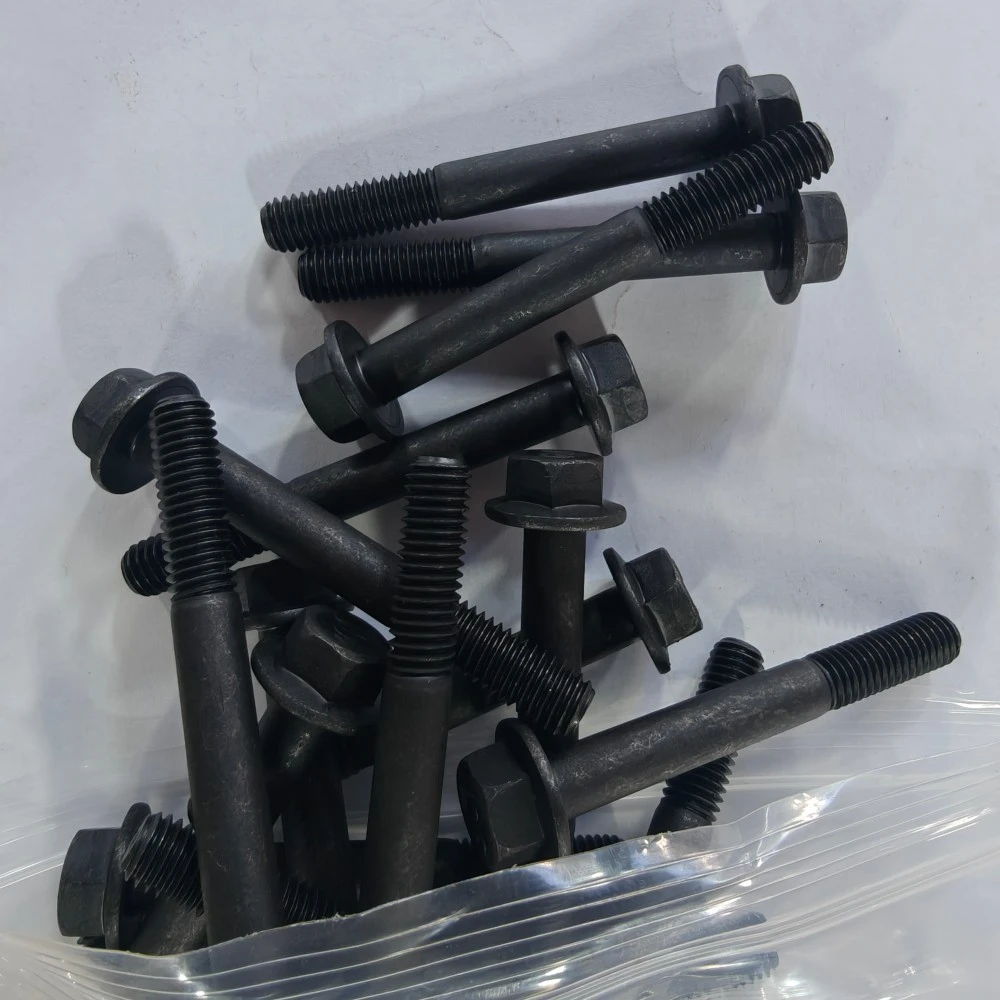 High Strength Black Oxide Flange Bolts